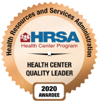 Logo or seal for Health Center Quality Leader